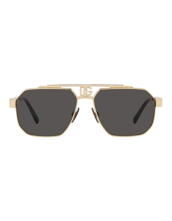 DG2294 Sunglasses in Gold image 2