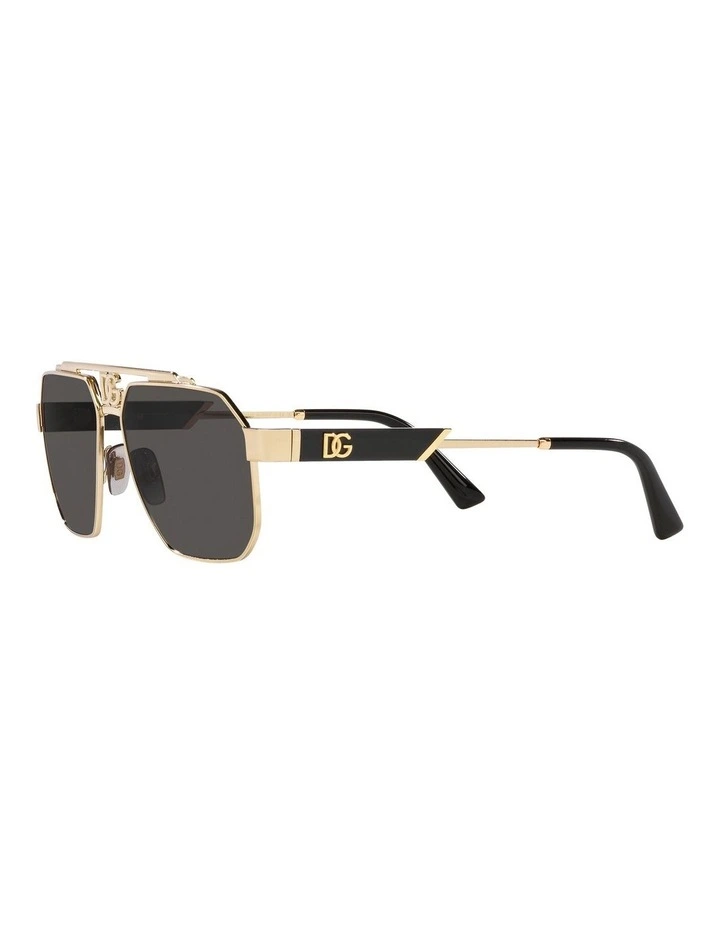 DG2294 Sunglasses in Gold image 3