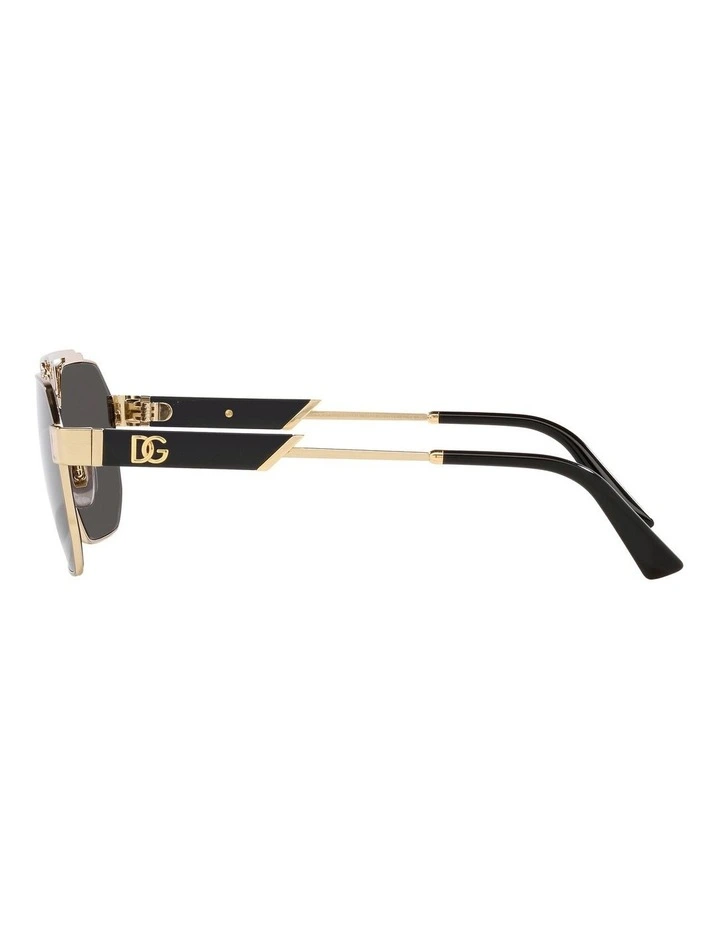 DG2294 Sunglasses in Gold image 4