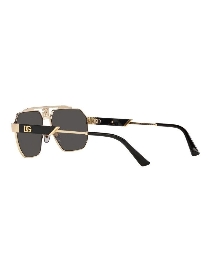 DG2294 Sunglasses in Gold image 5
