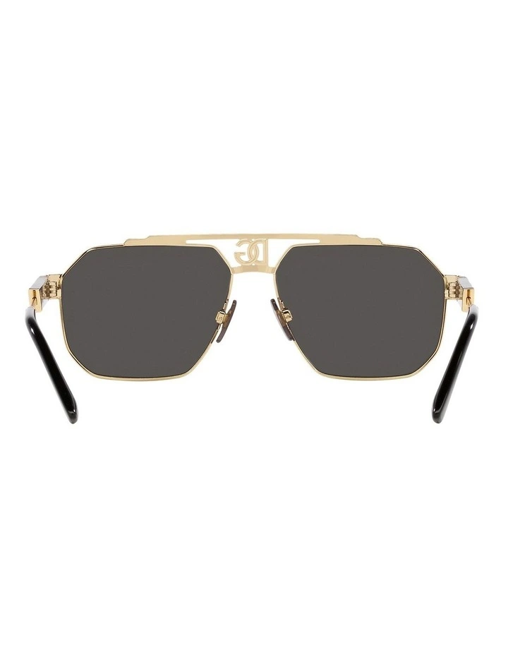 DG2294 Sunglasses in Gold image 7