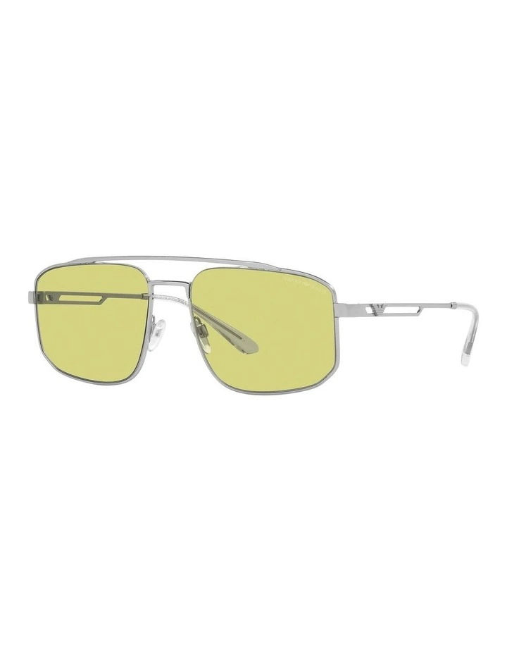 EA2139 Sunglasses in Silver image 1