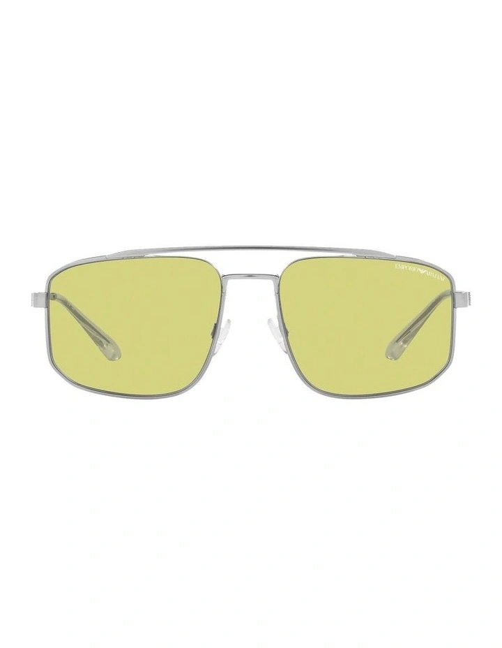 EA2139 Sunglasses in Silver image 2