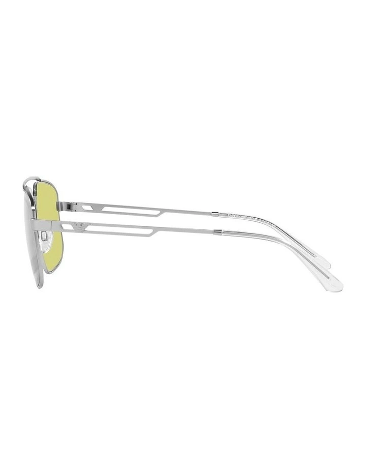 EA2139 Sunglasses in Silver image 4