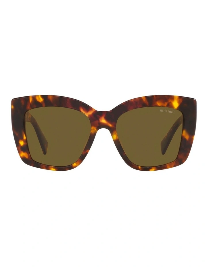 MU 04WS Sunglasses in Beige image 2