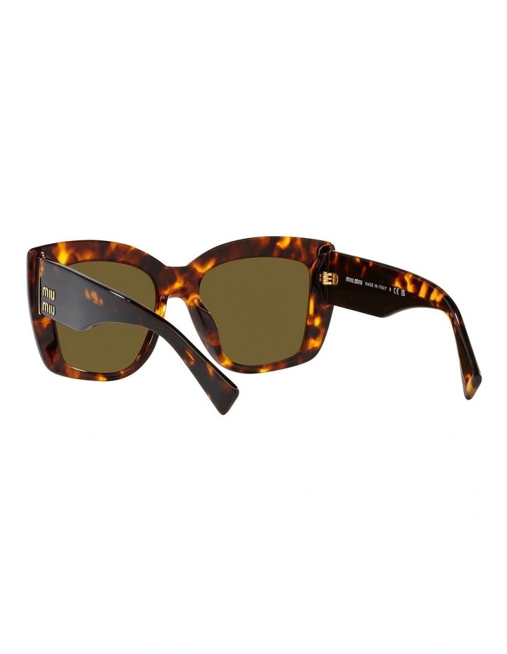 MU 04WS Sunglasses in Beige image 6