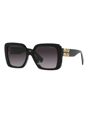 MU 10YS Sunglasses in Black
