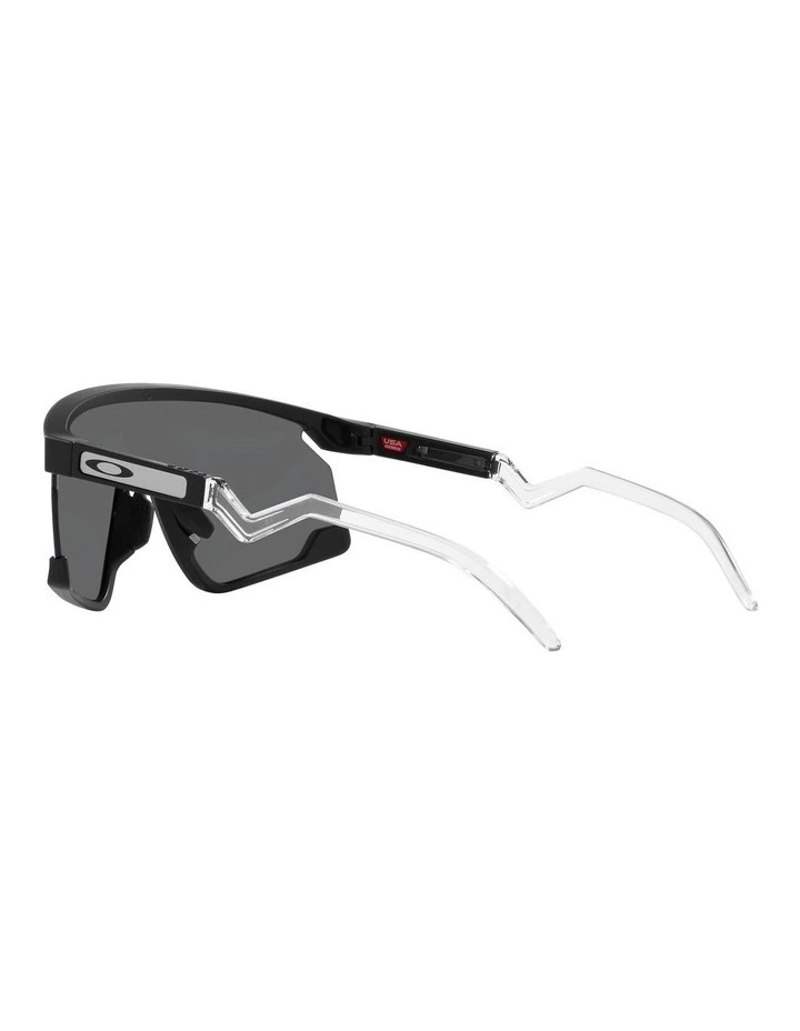 Oakley BXTR Sunglasses In Black | Grey Lens image 5