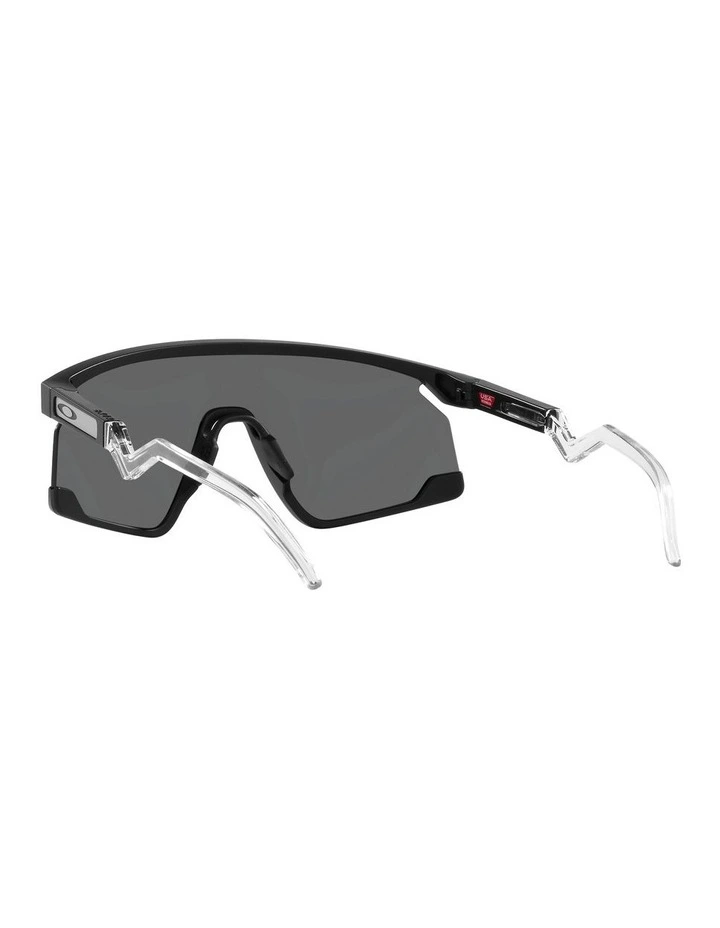 Oakley BXTR Sunglasses In Black | Grey Lens image 6