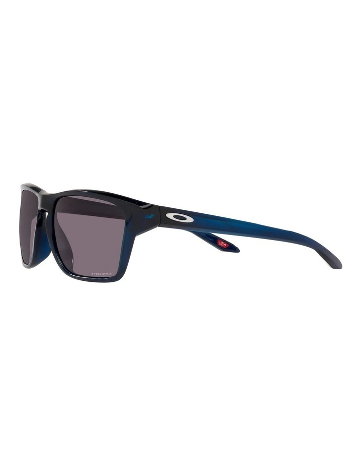 Sylas Low Bridge Fit Sunglasses in Blue image 3