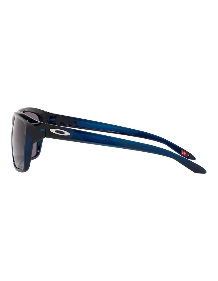 Sylas Low Bridge Fit Sunglasses in Blue image 4