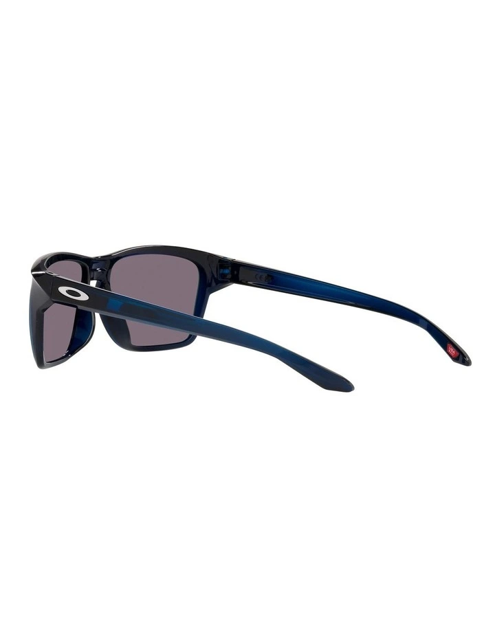 Sylas Low Bridge Fit Sunglasses in Blue image 5