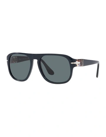 Jean Polarised PO3310S Sunglasses in Blue