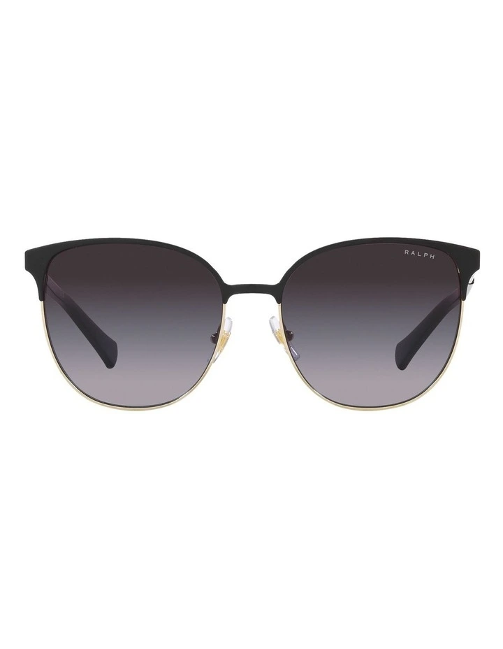 Ralph RA4140 Sunglasses In Gold | Black Lens image 2