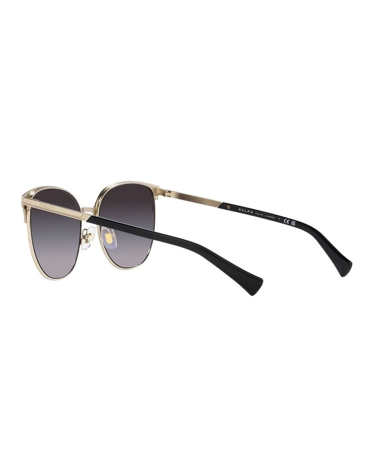 Ralph RA4140 Sunglasses In Gold | Black Lens image 5