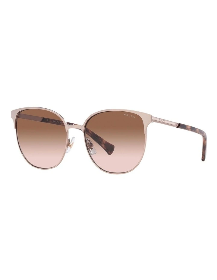 Ralph RA4140 57mm Sunglasses In Gold image 1