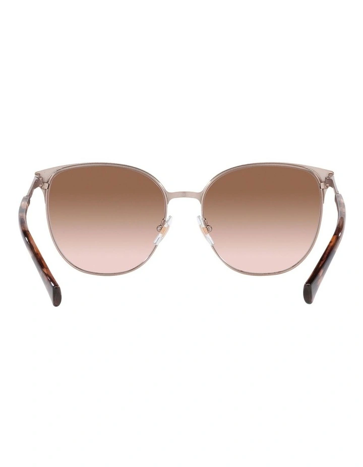Ralph RA4140 57mm Sunglasses In Gold image 7