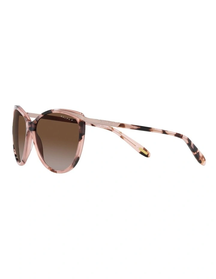 Ralph Polarised RA5150 Sunglasses in Tortoise MYER