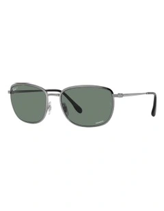 RB3705 Chromance Polarised Sunglasses in Grey