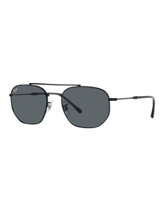 RB3707 Sunglasses in Black