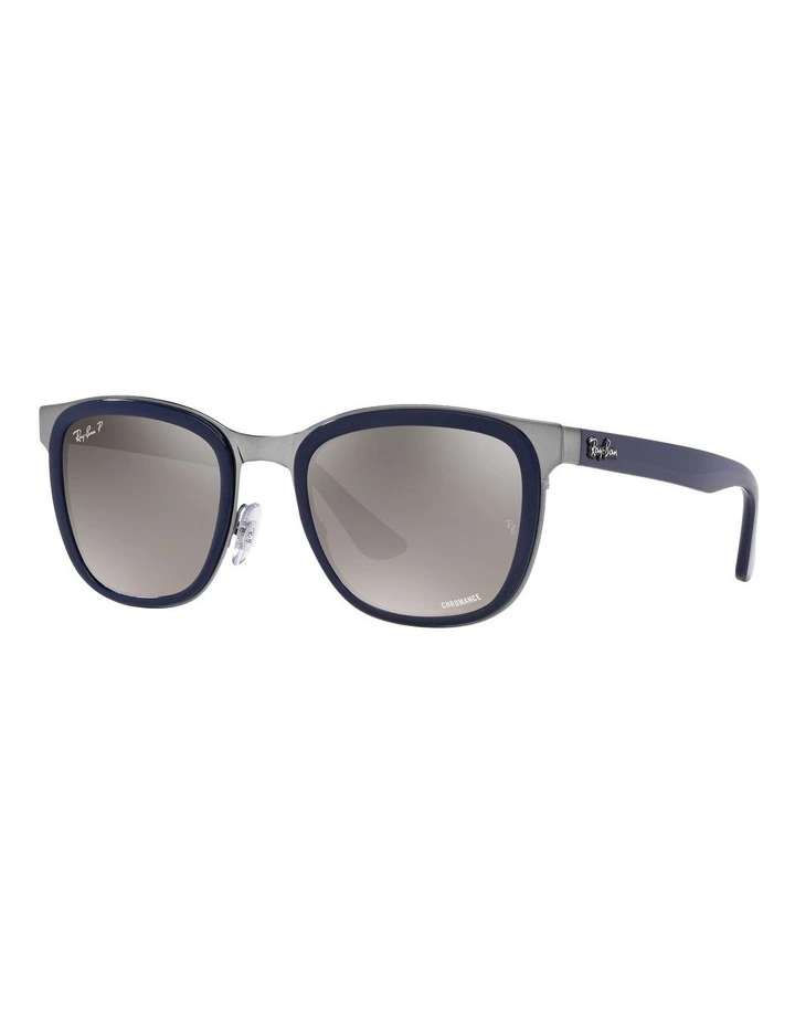 Clyde Polarised Sunglasses in Blue image 1