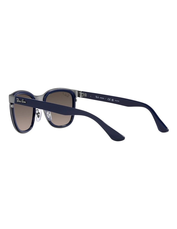 Clyde Polarised Sunglasses in Blue image 5