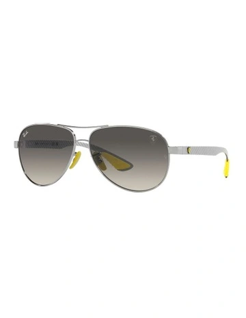 RB8331M Scuderia Ferrari Collection Sunglasses in Silver