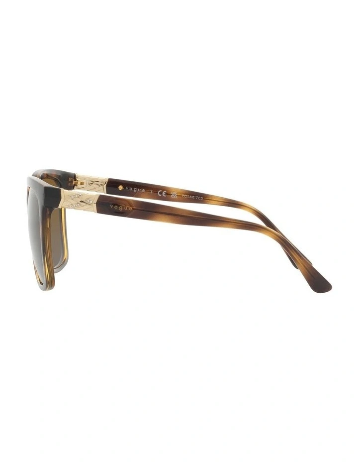 VO5476SB Polarised Sunglasses in Brown image 4
