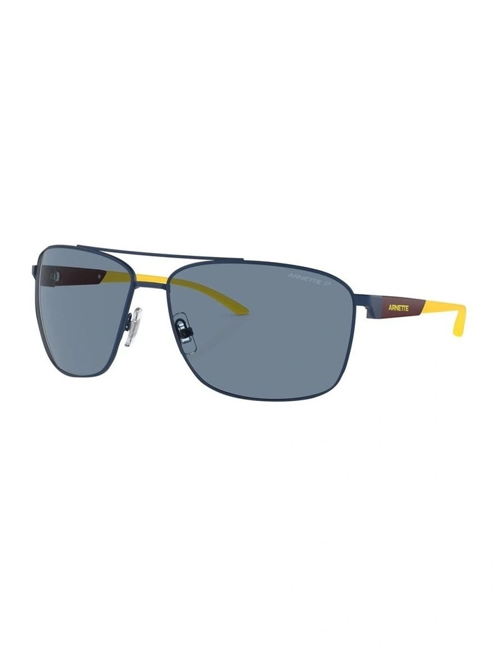 Beverlee Polarised Sunglasses in Blue image 1