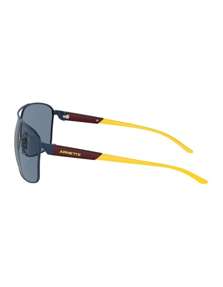 Beverlee Polarised Sunglasses in Blue image 3