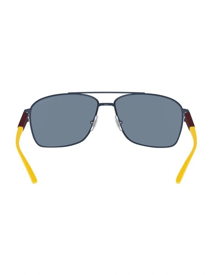 Beverlee Polarised Sunglasses in Blue image 4
