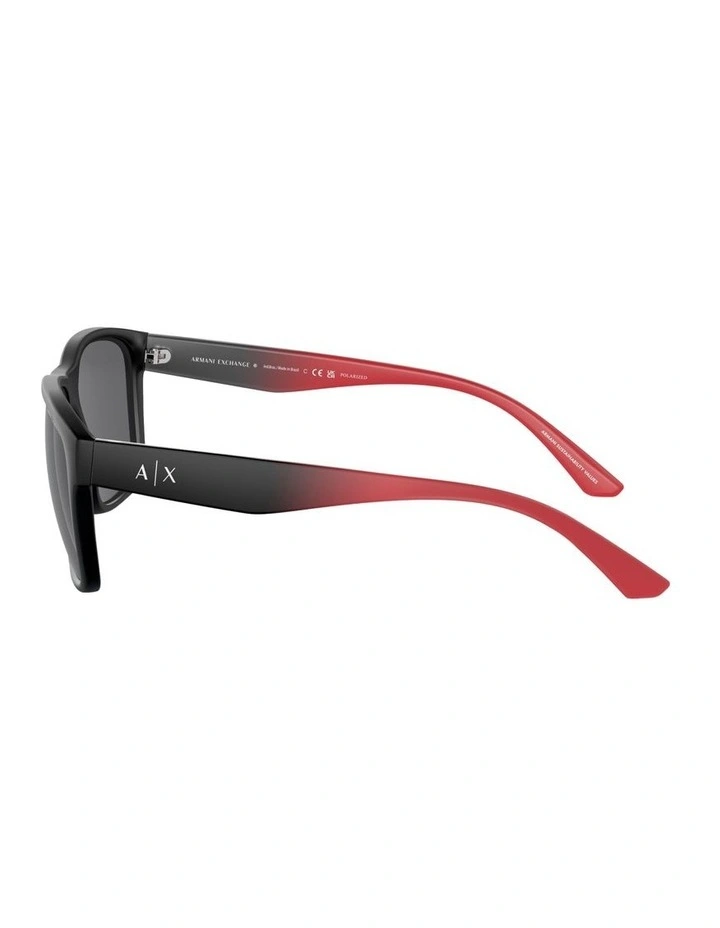 Polarised AX4135SF Sunglasses in Black image 3
