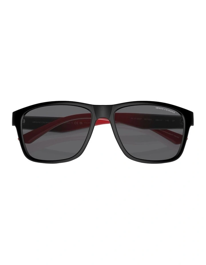 Polarised AX4135SF Sunglasses in Black image 5