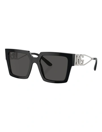 DG4446B Sunglasses in Black