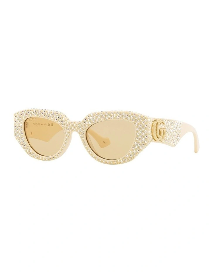 GG1421S Sunglasses in Yellow image 1