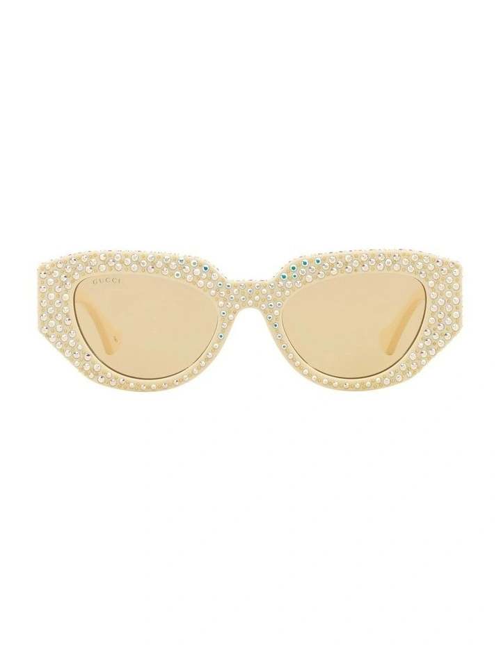 GG1421S Sunglasses in Yellow image 2