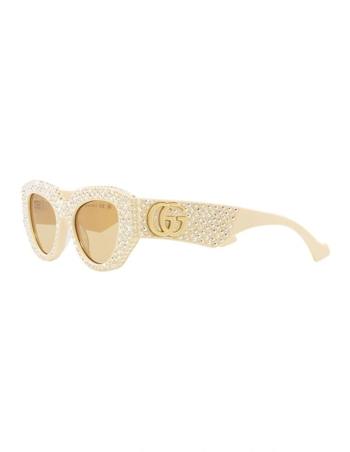 GG1421S Sunglasses in Yellow image 3