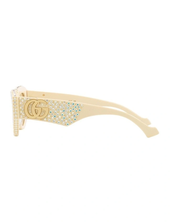 GG1421S Sunglasses in Yellow image 4