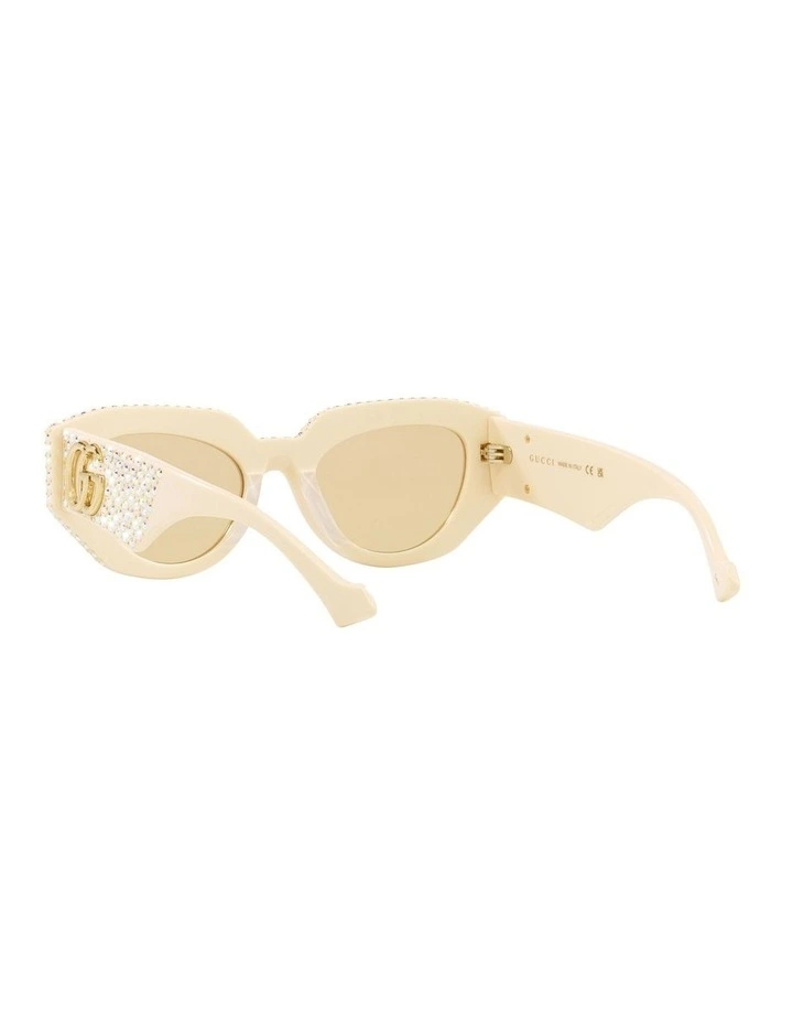 GG1421S Sunglasses in Yellow image 6