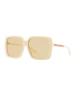 GG0567SAN Sunglasses in Beige