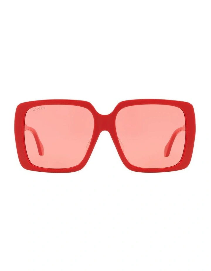 GG0567SAN Sunglasses in Red image 2