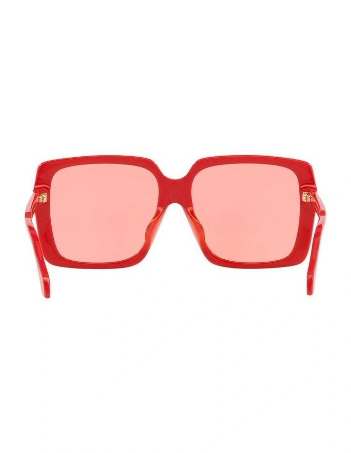 GG0567SAN Sunglasses in Red image 7