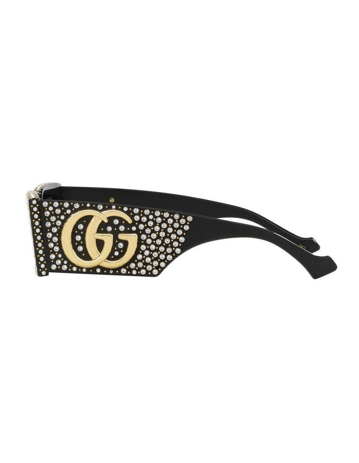 Acetate Sunglasses GG1425S in Black image 4