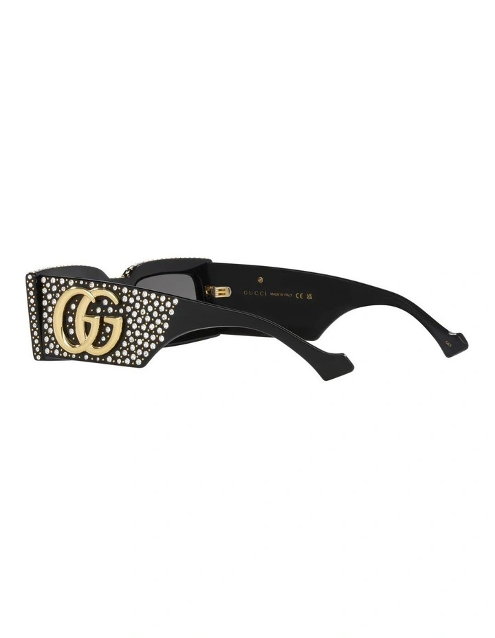 Acetate Sunglasses GG1425S in Black image 5