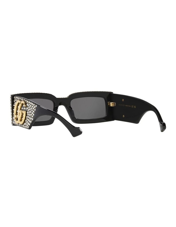 Acetate Sunglasses GG1425S in Black image 6