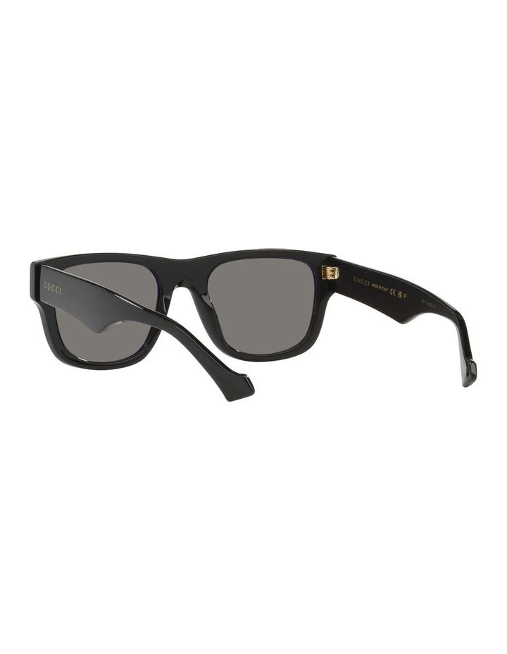 Acetate Polarised Sunglasses GG1427S in Black image 6