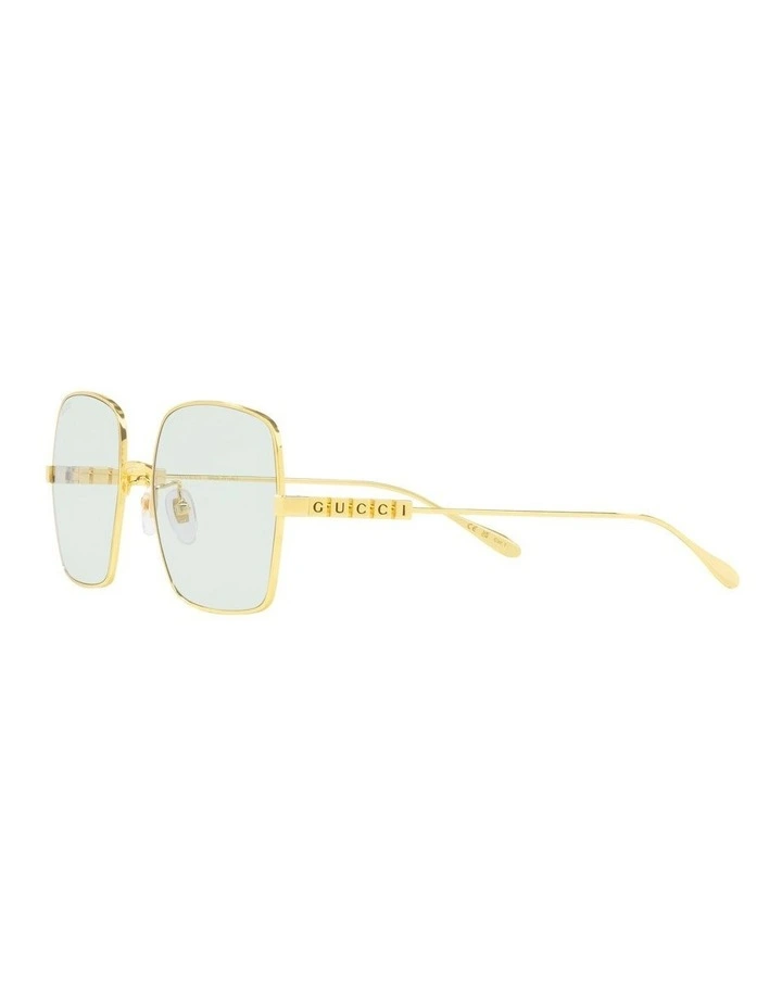Metal Sunglasses GG1434S in Gold image 3