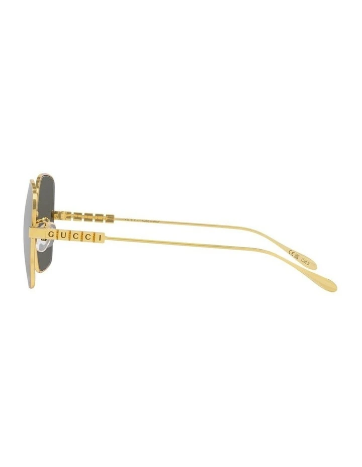 GG1434S Sunglasses in Gold image 4