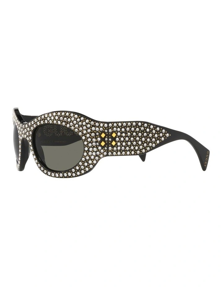 Acetate Sunglasses GG1463S in Black image 3