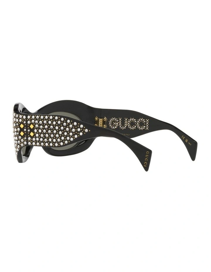 Acetate Sunglasses GG1463S in Black image 5